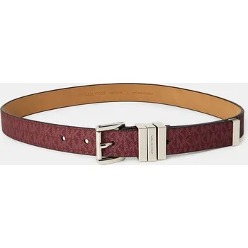 Módní doplněk Pásek MICHAEL MICHAEL KORS OXBLOOD 1216601 Medium