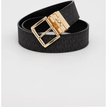 Opasek Oboustranný kožený pásek MICHAEL Michael Kors 558366 černá 99X, vel. XL