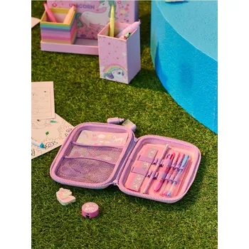 Penál Sinsay - Pouzdro na tužky s výbavou - růžová - 412FV-30X - 412FV-30X-ONE