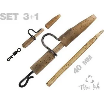 Zfish Závěska Heavy Duty Clip Complete Set 40 mm – 5 ks