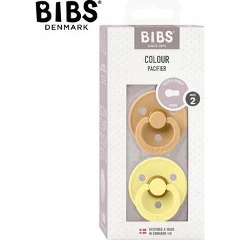 dudlíky Kulatý gumový Dudlík Bibs 6 měsíců +