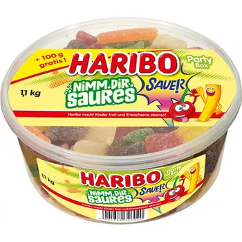 Cukrovinka Haribo Nimm dir Saures - kyselé želé bonbony 750g
