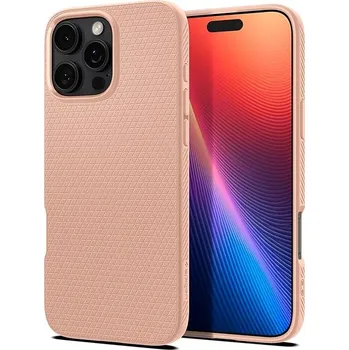 Pouzdro na mobilní telefon Spigen Liquid Air Rose Titanium iPhone 16 Pro Max
