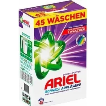 Prací prášek Ariel prášek na barevné prádlo 2,45 kg 45 praní z Německa DE