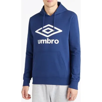 Pánská mikina pánská mikina UMBRO - NAVY/WHITE - 2XL (Umbro Team Knitted Hoodie)