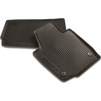 Autodoplněk ŠKODA gumové koberce RAPID - přední