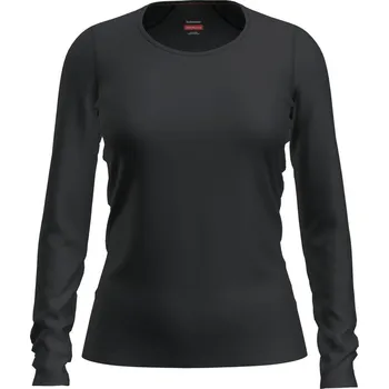 Dámské tričko Tričko s dlouhým rukávem dámské ICEBREAKER W Mer 260 Tech LS Scoop BLACK - S