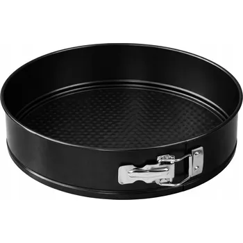 Forma na pečení SMUKEE Forma Na Dort Forma Plech na pečení kulatá 26x6,5 cm ČERNÁ 735