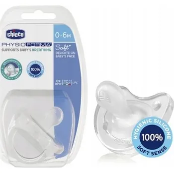 dudlíky Dudlík Chicco ortodontický kaučuk 0m+