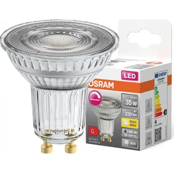 Žárovka LED žárovka PAR16 3.4W/2700K GU10 stmívatelná OSRAM