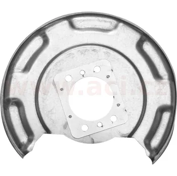 Brzdový kotouč Ochranný plech proti rozstřikování, brzdový kotouč VAN WEZEL 8323373