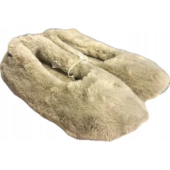 Dámské pantofle Dámské pantofle Cleve Hnědé, nadýchané, měkké, velikost vel.