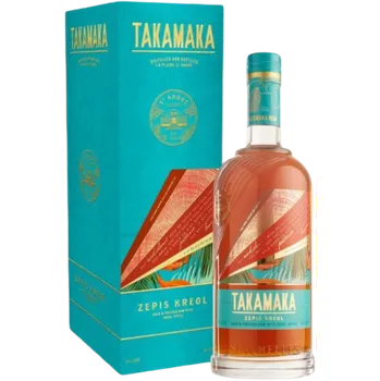 Rum Rum Takamaka Zepis Kreol 0,7l 43% + Dárkové balení