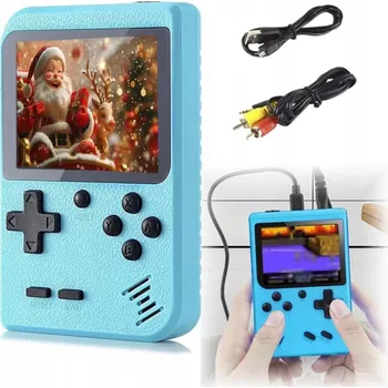 Herní konzole MINI HERNIÍ KONZOLE RETRO PŘENOSNÁ 500 HER TV HRY ELEKTRONICKÁ HRA