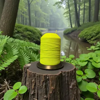 VÁZACÍ NIT NA OČKA -NYLON 50M SPOOL - FLUO GREEN