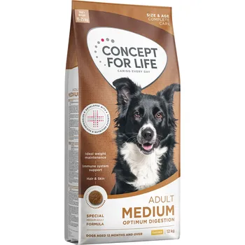 Krmivo pro psa 12kg Concept for Life Medium Adult novinka