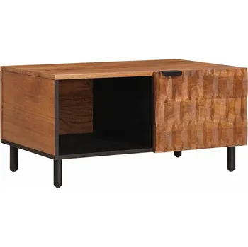 Konferenční stolek vidaXL Konferenční stolek Hnědá 80 x 50 x 40 cm Masivní mangové dřevo [4017904]