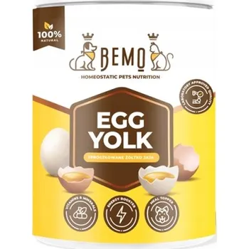 BEMO EGG YOLK - Sušený vaječný žloutek PRO PSY A KOČKY 130g
