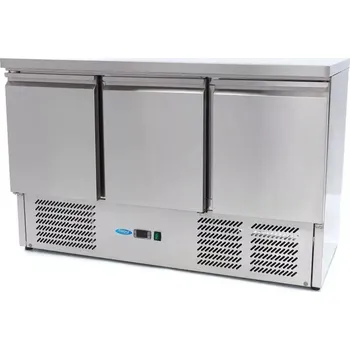 Maxima Pultový CHLADÍCÍ STŮL - 137 cm - 3 dveře | 09400435