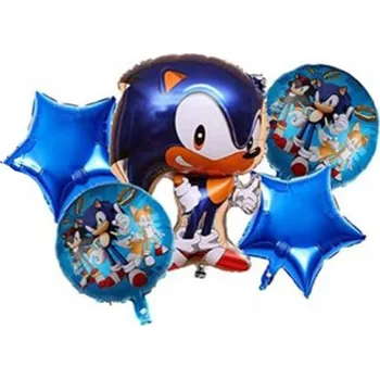 Balónek Set fóliových balónků ježek Sonic 54 cm