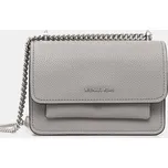 Kožená kabelka MICHAEL Michael Kors 32T4SC7C1T šedá 09X, vel. ONE SIZE