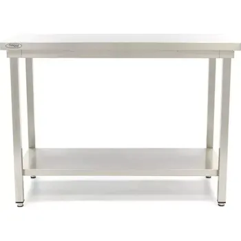 Dílenský stůl Maxima Nerezový stůl 100 x 70 cm - nastavitelná výška | 09364006