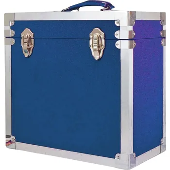 Příslušenství pro gramofon Steepletone 12 Inch Kufr na LP desky 1 Navy Blue/Metal