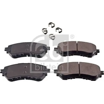 Brzdová destička Sada brzdových destiček, kotoučová brzda FEBI BILSTEIN 170814