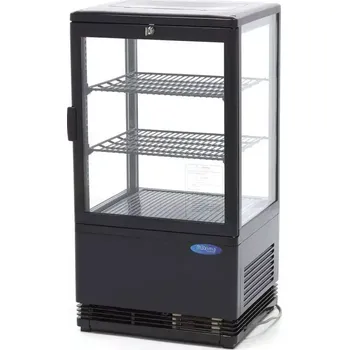 Maxima Lednice s vitrínou 43 cm - 58 l | 09400801