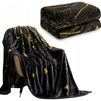 Přehoz na lůžko Deka 200x220 Mikrovlákno měkká přehoz Hladká Inger 10 listy