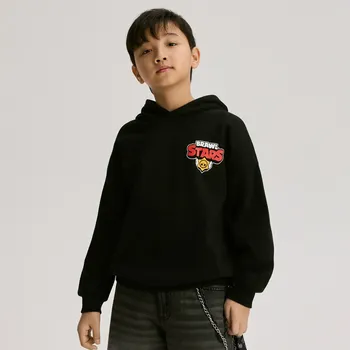 Chlapecká mikina Reserved - Mikina Brawl Stars - černý - 578HR-99X - 578HR-99X-U14