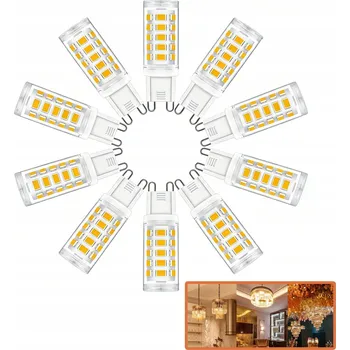 Žárovka LED ŽÁROVKA G9 KAPSLOVÁ 5W 220V PREMIUM - NEBLIKÁ, SMD DIODY PRO LUSTRY