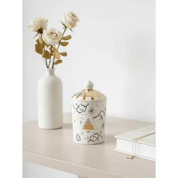 Svíčka Sinsay - Vonná svíčka s motivem zvěrokruhu, vůně lnu - bílá - 781HM-00X - 781HM-00X-ONE