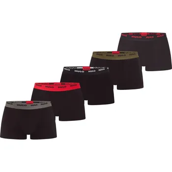 Pánské spodní prádlo Boxerky Hugo Black 1215141 X Large