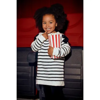 Dívčí šaty Dívčí šaty Mayoral 4916.6F.Mini.9BYA béžová 02X, vel. 122