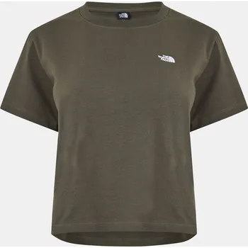 Dámské oblečení Tričko THE NORTH FACE Taupe Green 1216309 10 (S)