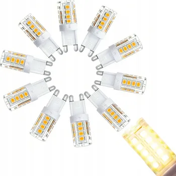 Žárovka LED ŽÁROVKA G9 KAPSLOVÁ 5W 220V PREMIUM - NEBLIKÁ, SMD DIODY PRO LUSTRY