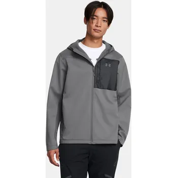 Pánská casual bunda Pánská bunda Under Armour SHIELD HOODED JACKET-GRY 1371587-025 Šedá XL