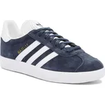 Pánská vycházková obuv ADIDAS ORIGINALS-Gazelle M collegiate navy/white/gold metalic Modrá 41 1/3