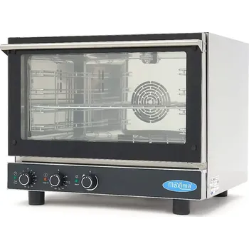 konvektomat Maxima Kombinovaná parní Trouba - vhodná pro 4 Zásobníky (1/1 GN / 60 x 40 cm) - Analogová - 400V | 08500202