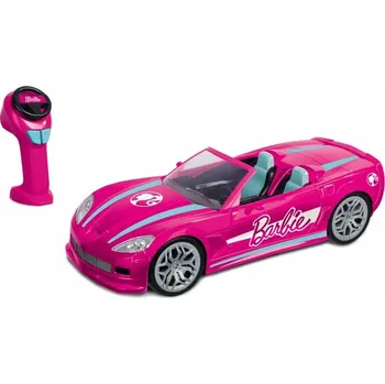 Panenka Barbie RC Dream Car - růžové auto na dálkové ovládání pro panenky Barbie