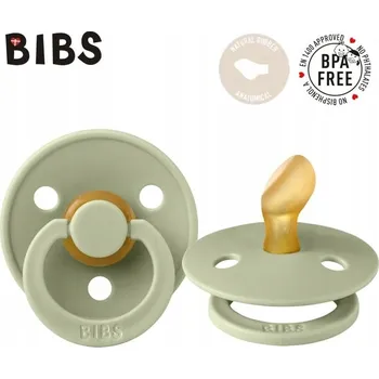 Dudlík Bibs anatomický, ortodontický kaučuk 0+