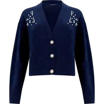 Dámský svetr French Connection 40-Indigo 7377653 6 (2XS)