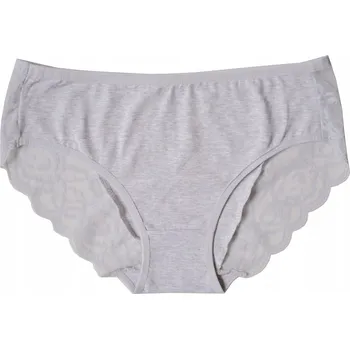 Kalhotky Kalhotky kalhotky s krajkou POHODLNÉ XXL 244 šedé