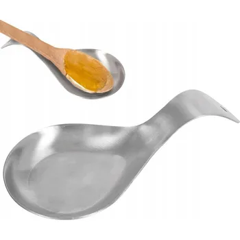 PODSTAVEC POD NABĚRAČKU A LŽÍCI OCELOVÝ DRŽÁK KUCHYŇSKÝ ODKLADAČ NA LŽÍCI