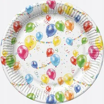 Balónek Talířky Pol-Mak balónky 18 cm 8 ks
