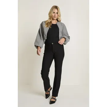 Dámské kalhoty Kalhoty Para Mi Vayen 001 černé užšího střihu Velikost: 38