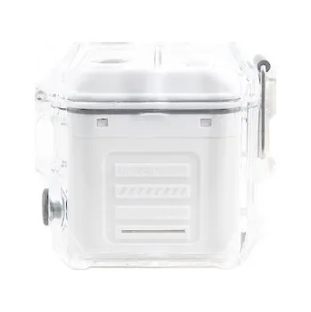 Elektrický spirálový zapalovač bílý