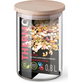 Dóza na potraviny Termo nádoba Thermo 802114 0,8 l 9,6x14,5 cm průhledný