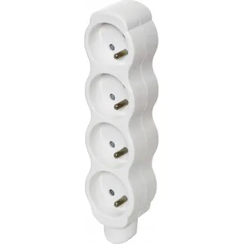 Elektrická zásuvka Prodlužovací přívodní lišta podlahová Emos bílá